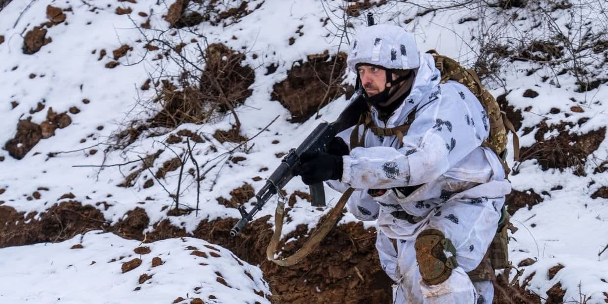 Український захисник. Фото: 32 ОМБр