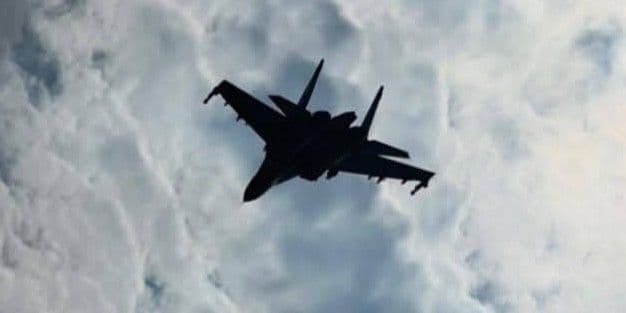Літак у небі. Фото: Генштаб ЗСУ