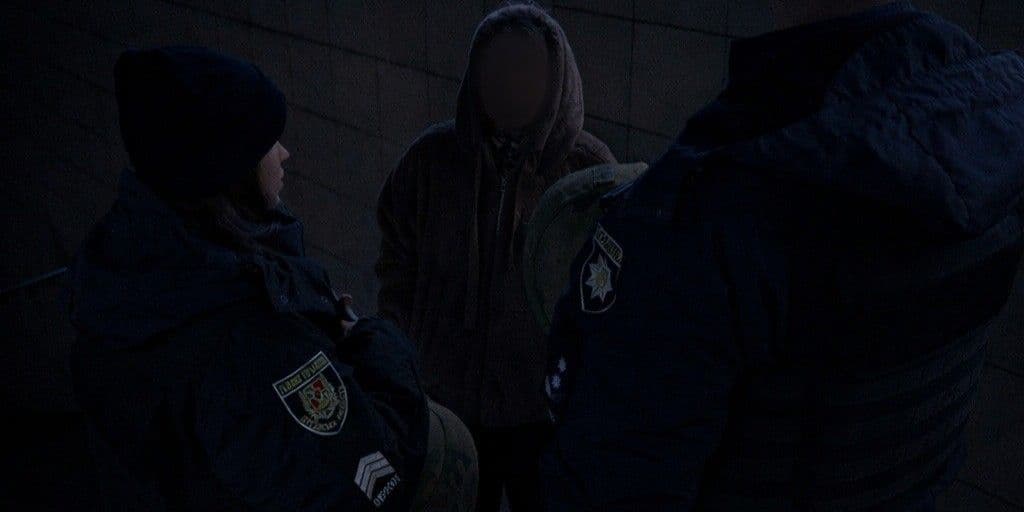 В Днепре работают совместные наряды полиции Луганщины и Днепропетровщины – патрулируют улицы во время отключений электроэнергии. Фото: НПУ