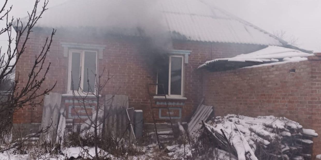 У Слов'янську пожежа забрала життя чоловіка (фото)
