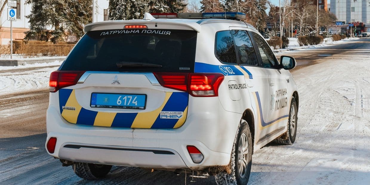 Автомобиль патрульной полиции. Фото: Патрульная полиция Краматорска и Славянска