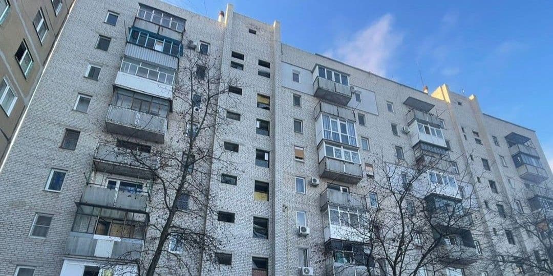 Последствия российских обстрелов Донетчины 17 января 2026 года. Фото: НПУ