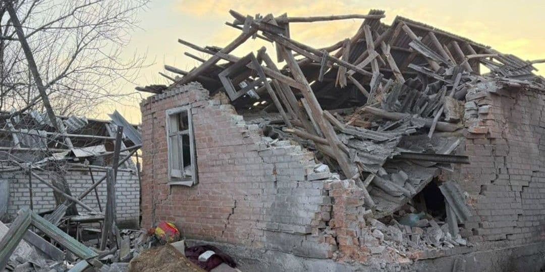 Последствия российского обстрела Донетчины 16 января 2026 года. Фото: НПУ