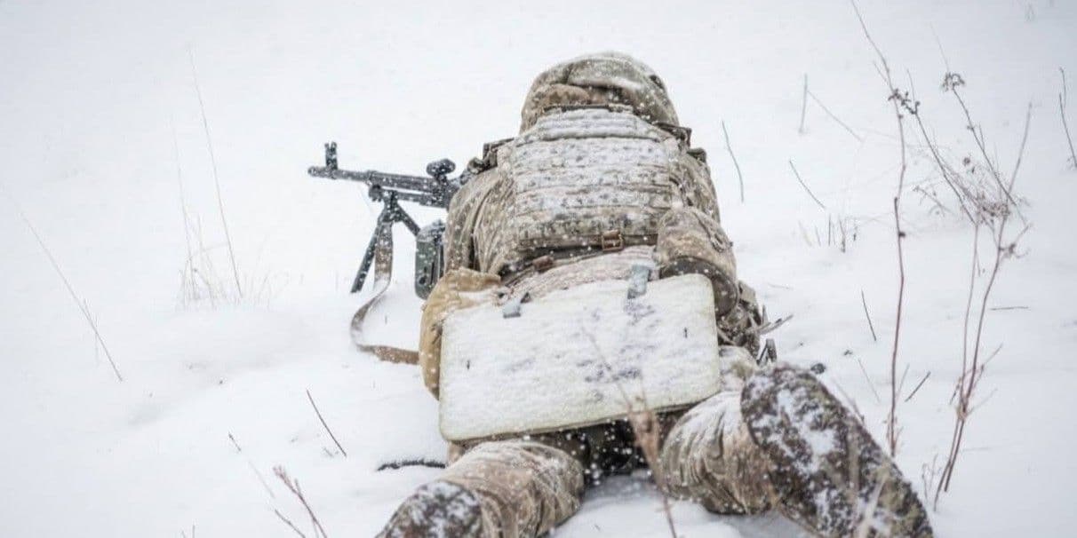 Стріляє кулеметник. Фото: 43 ОМБр