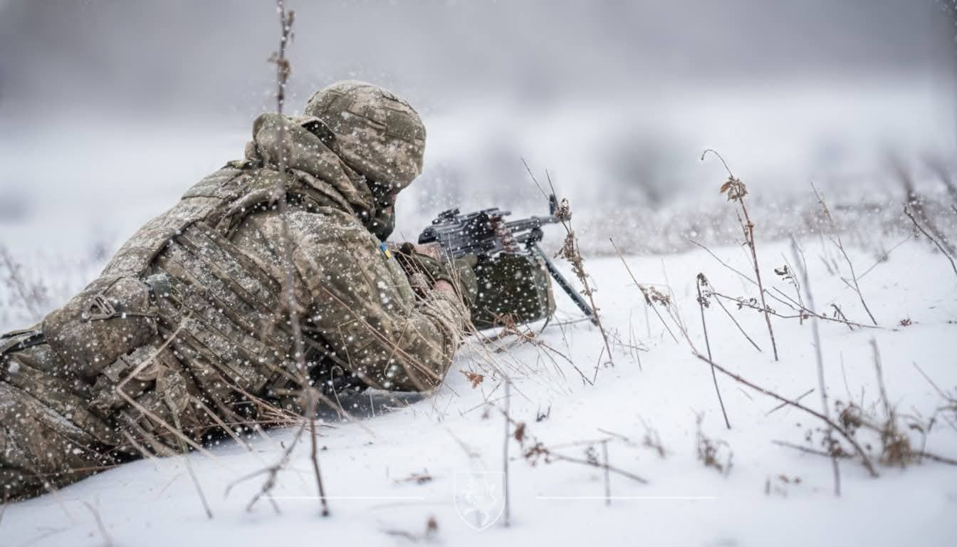 Украинский пулеметчик. Фото: 43-я отдельная механизированная бригада