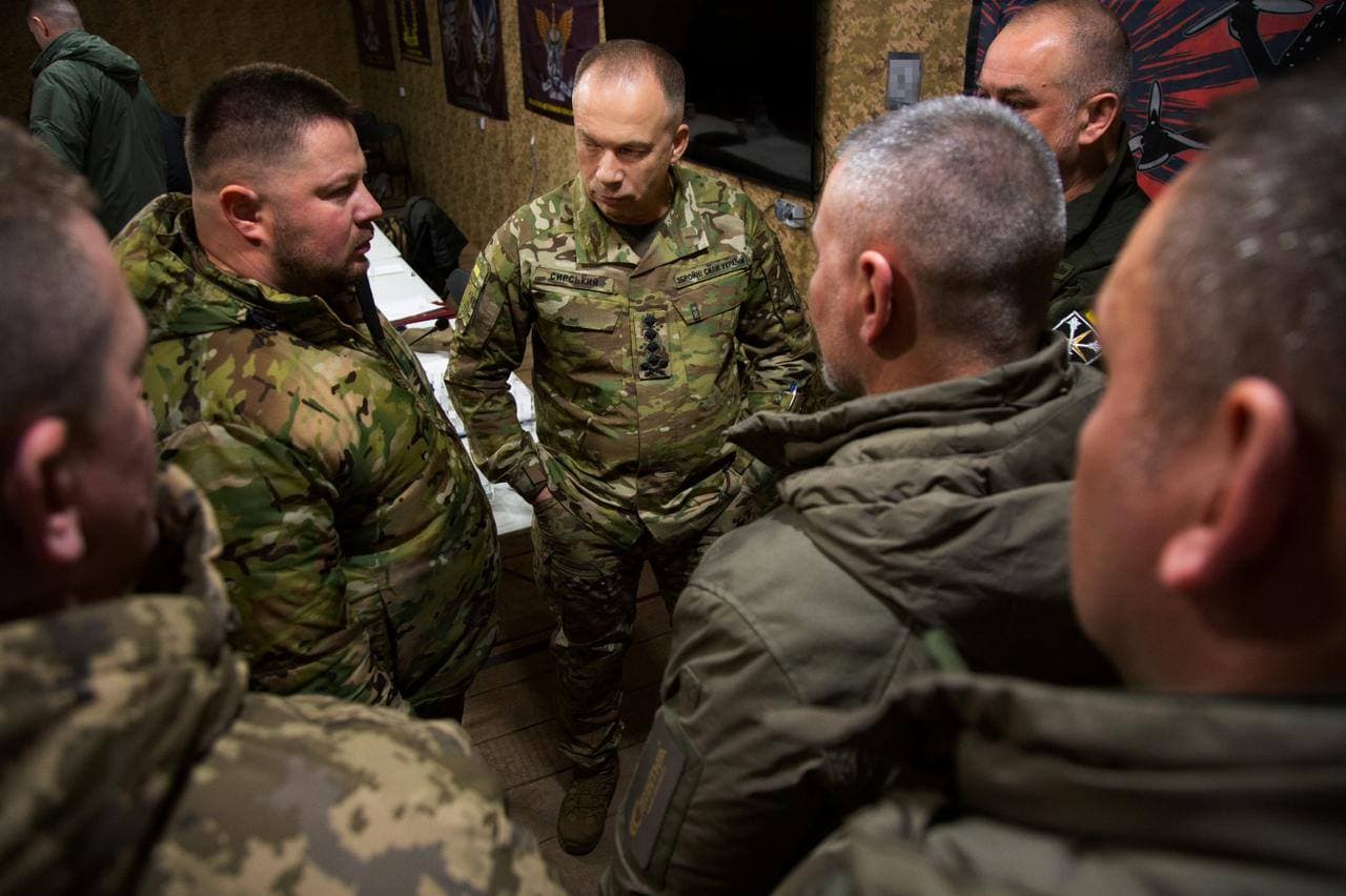 Сирський розповів про обстановку на Покровському та Очеретинському напрямках