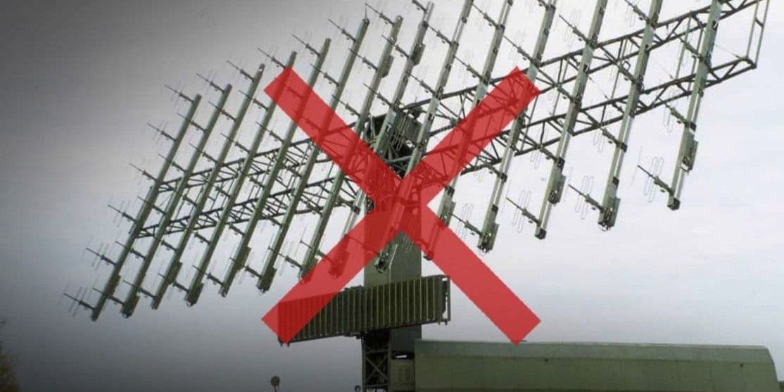 Уражена РЛС. Фото: Генштаб ЗСУ