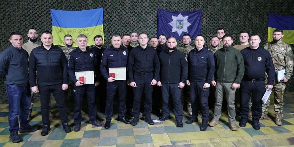 Поліціянти фронтової Донеччини отримали державні та відомчі нагороди (відео, фото)