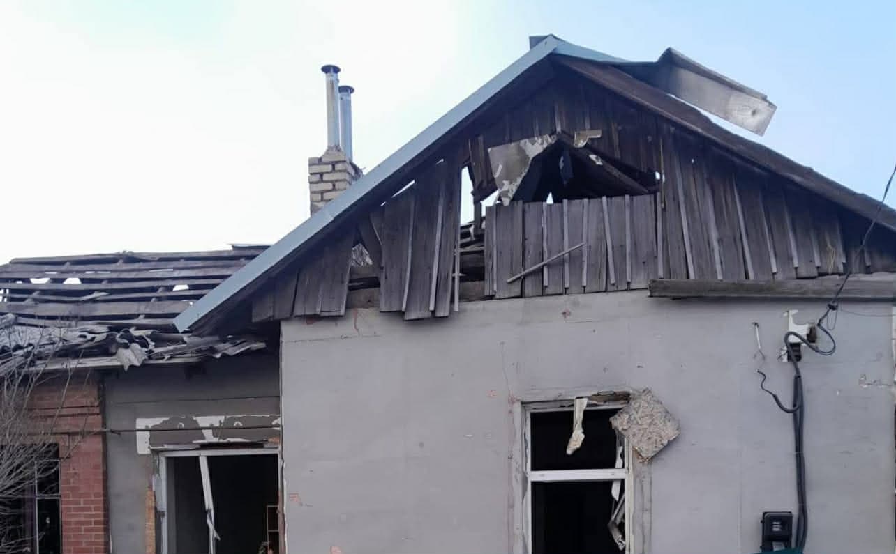 <em>Наслідки російських обстрілів на Донеччині. Фото: Донецької ОВА</em>