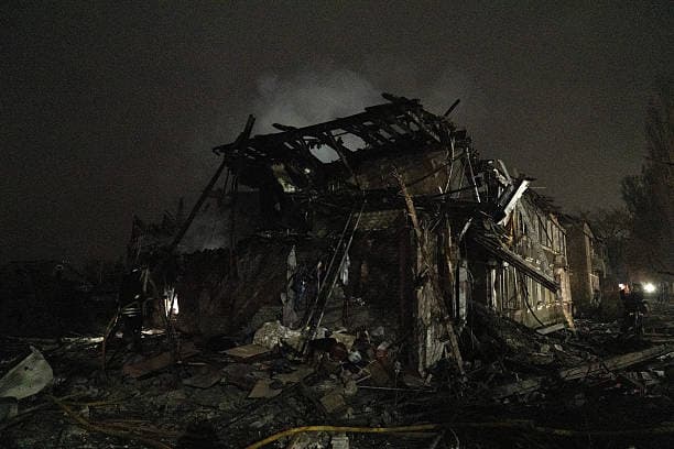 Славянск, 3 декабря 2025 года. Фото: Jose Colon / Anadolu via Getty Images