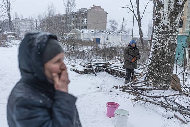 Константиновка, 28 декабря 2025 года. Фото: Diego Herrera Carcedo / Anadolu via Getty Images