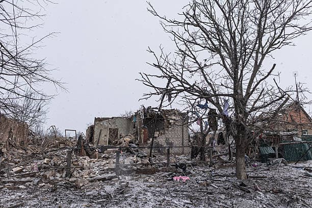 Костянтинівка, 31 грудня 2025 року. Фото: Diego Herrera Carcedo / Anadolu via Getty Images