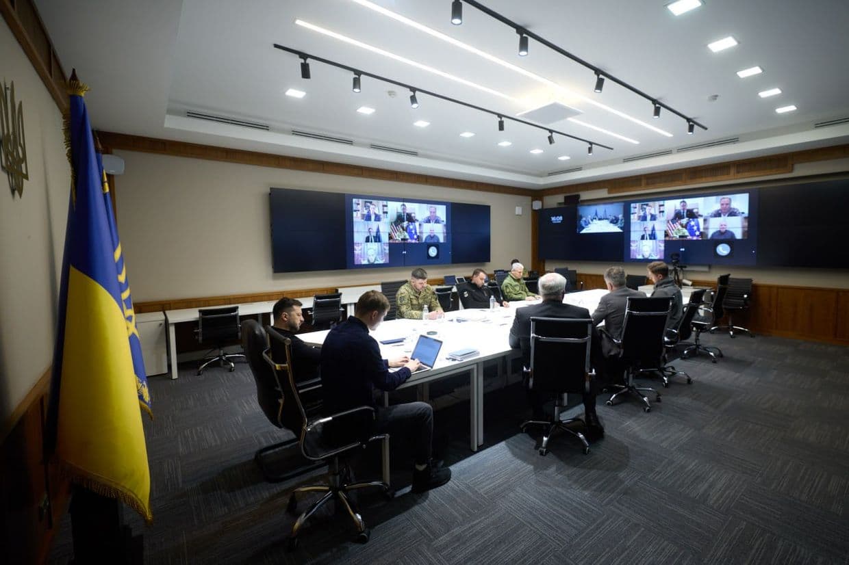 Перемовини з американцями та НАТО щодо гарантій безпеки для України, 11 грудня 2025 року. Фото з офіційного телеграм-каналу Президента України