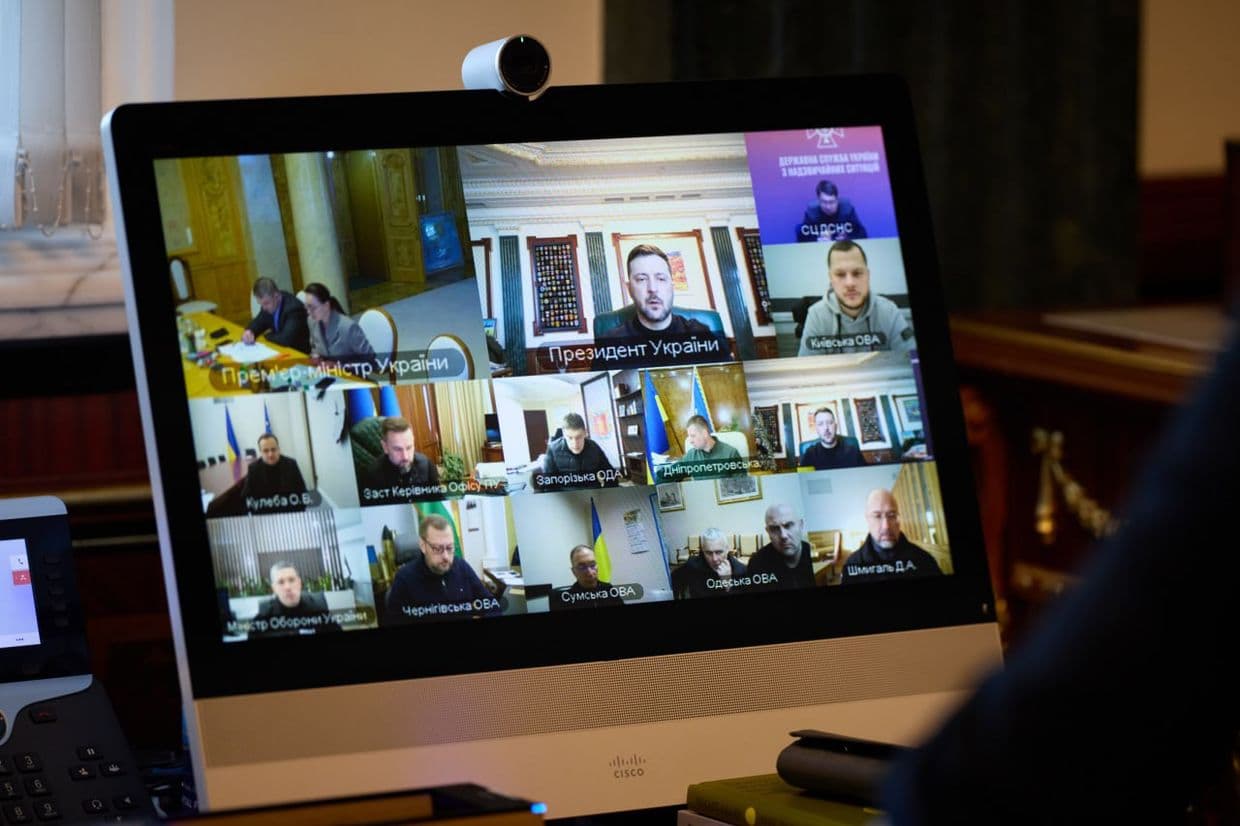 Енергетичний селектор 20 січня 2026 року. Фото з офіційного телеграм-каналу Президента України