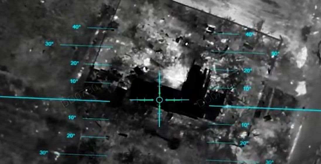 Скриншот с видео 7-го корпуса быстрого реагирования Десантно-штурмовых войск Вооруженных сил Украины