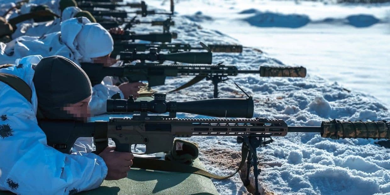 Українські снайпери. Фото: 199 НЦ ДШВ