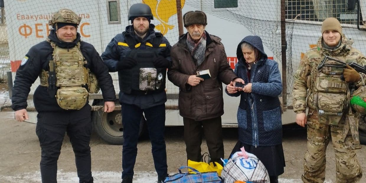 Эвакуация из Дружковки 5 февраля 2026 года. Фото: ГСЧС Донетчины