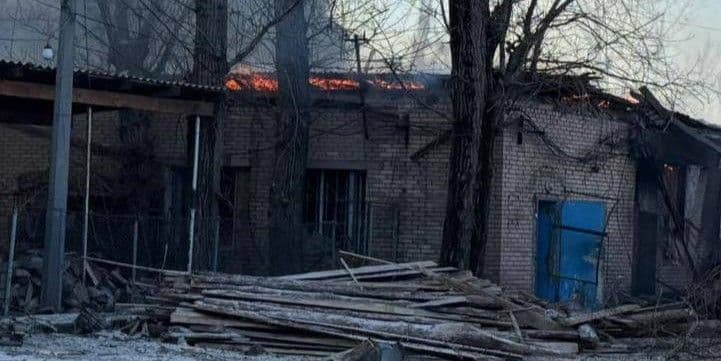 Наслідки російського авіаудару по Слов'янську 10 лютого 2026 року. Фото: Facebook/Вадим Філашкін