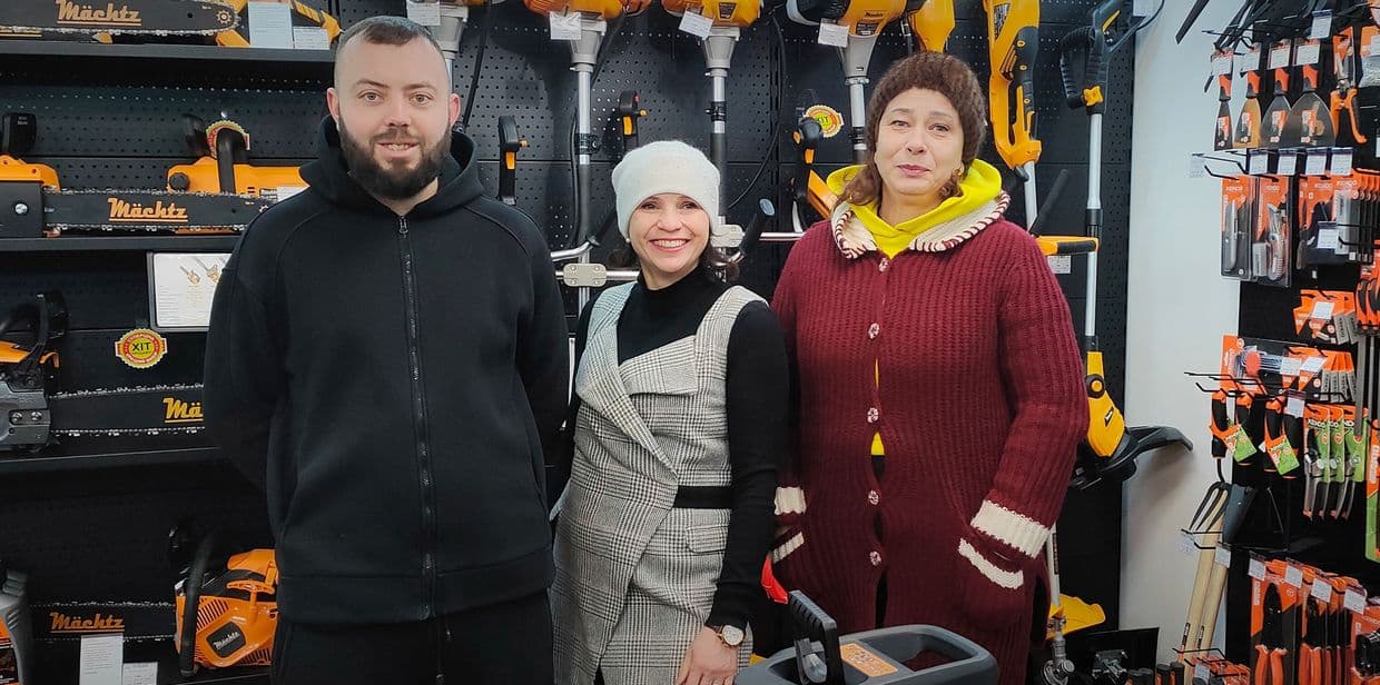 <em>Мікрогрант за програмою "Власна справа" допоміг підприємцю з Краматорська масштабувати бізнес. Фото: Донецького обласного центру зайнятості</em>