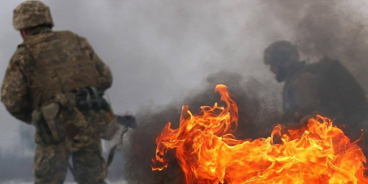 Українські захисники. Фото: ОК "Південь"