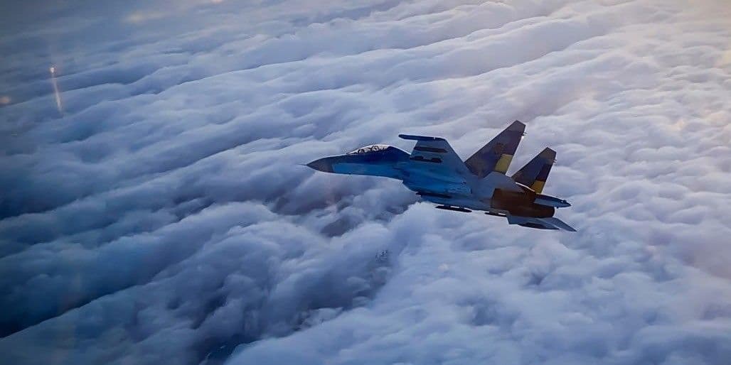 Український бойовий літак. Фото: 831-ша Миргородська бригада тактичної авіації