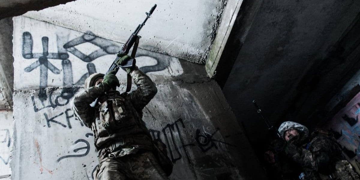 Українські захисиники. Фото: 41 ОМБр