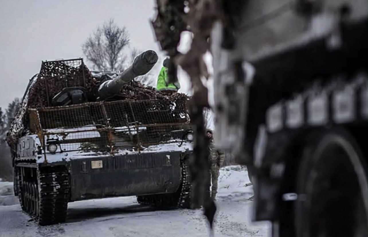 <em>Фото: 43 Окрема Артилерійська Бригада імені гетьмана Тараса Трясила. Техніка ЗСУ</em>