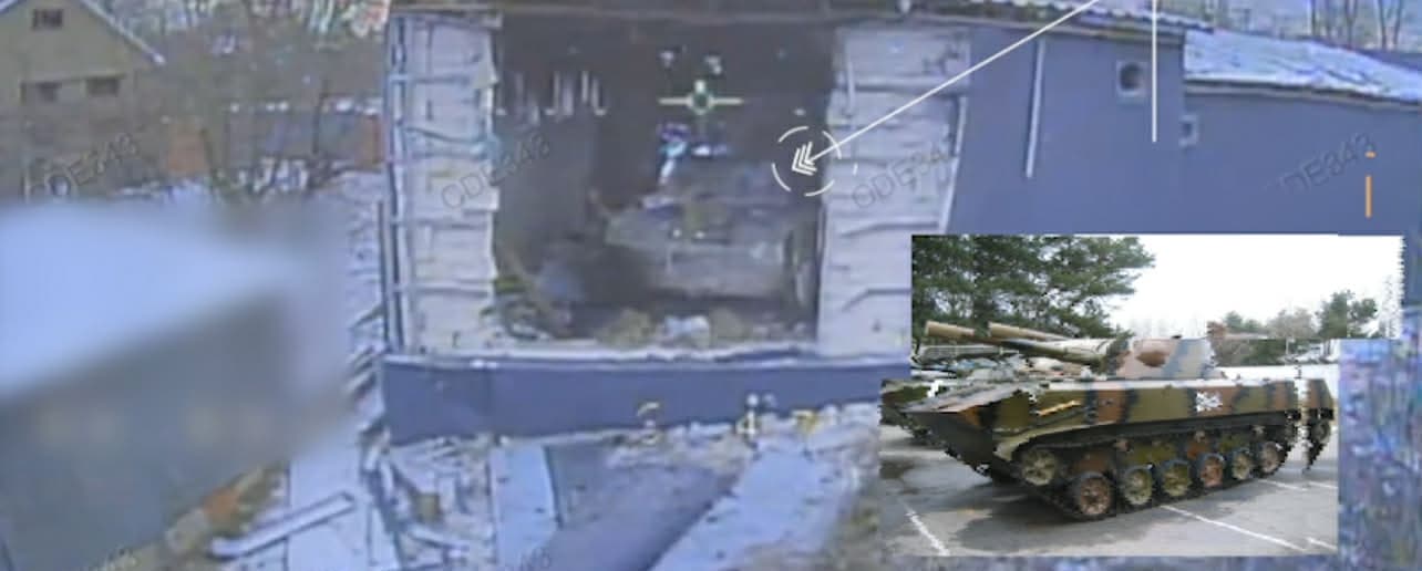 У Покровську українські військові знищили самохідну артустановку російських десантників