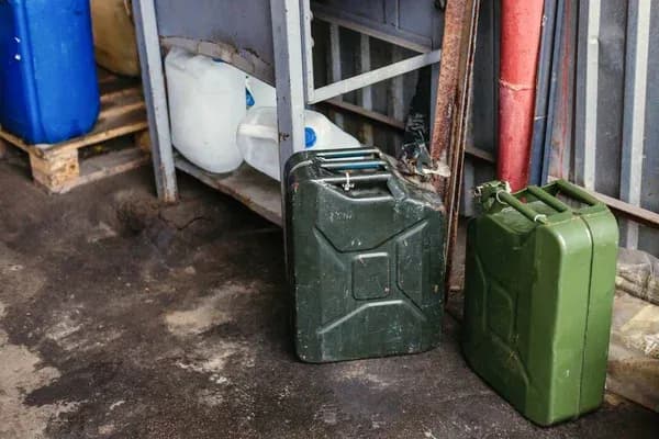 <i>фото иллюстративное: </i><a href="https://depositphotos.com/ru/portfolio-10894906.html?content=photo"><b><i><u>sinenkiy</u></i></b></a><i>, depositphotos.com. Канистры с топливом.</i>