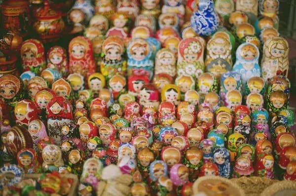 Матрешки. Фото: Depositphotos