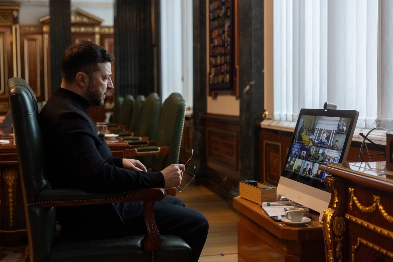 Зеленський заявив, що вважає незадовільною роботу Повітряних сил у частині регіонів України