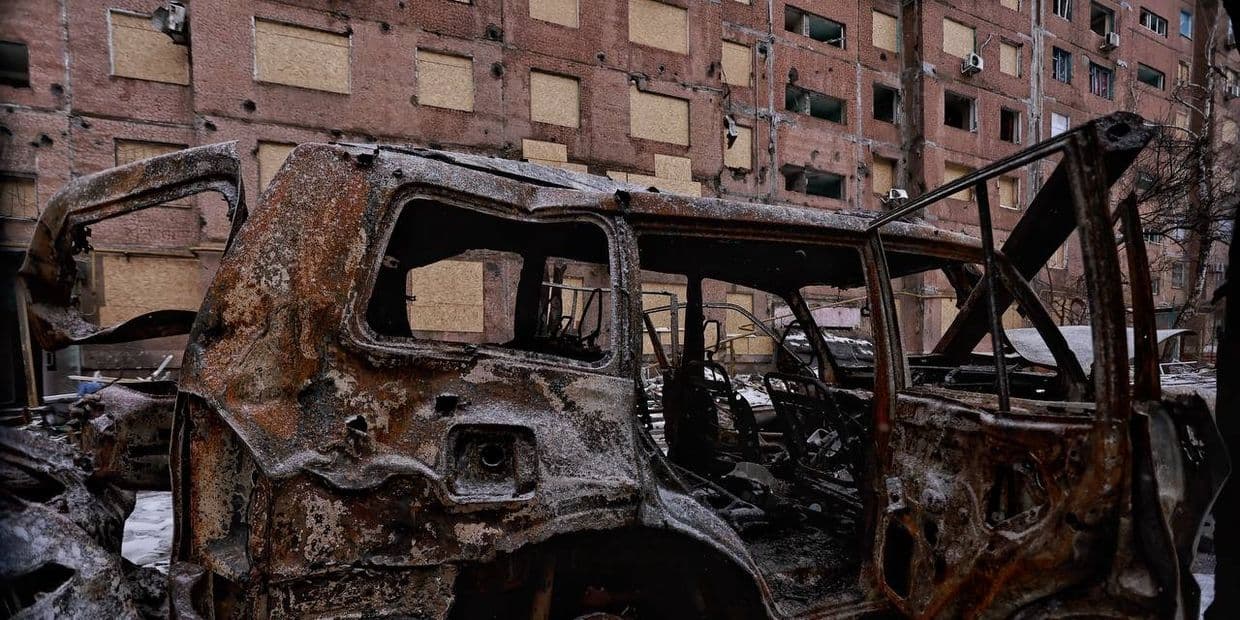 У Краматорську тривають роботи з ліквідації наслідків удару 8 лютого (фото)