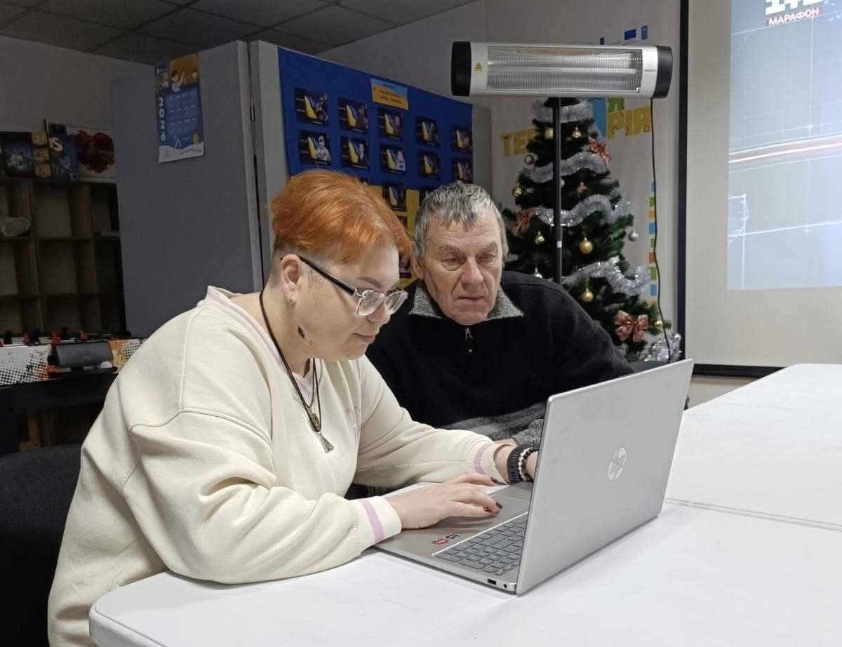 У хабі Кремінської громади. Фото: Луганська ОДА