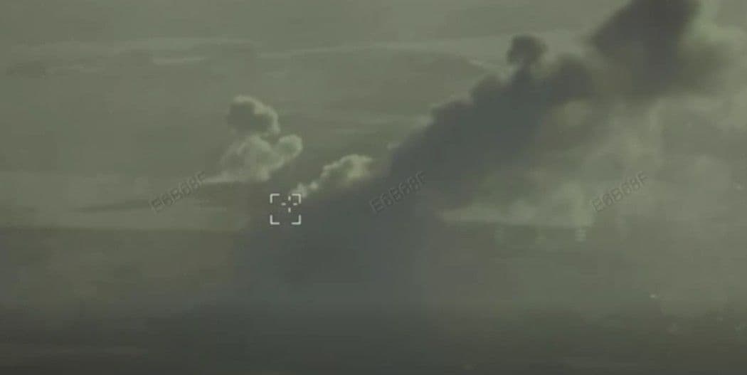 Скриншот с видео на фейсбук-странице Генштаба ВСУ