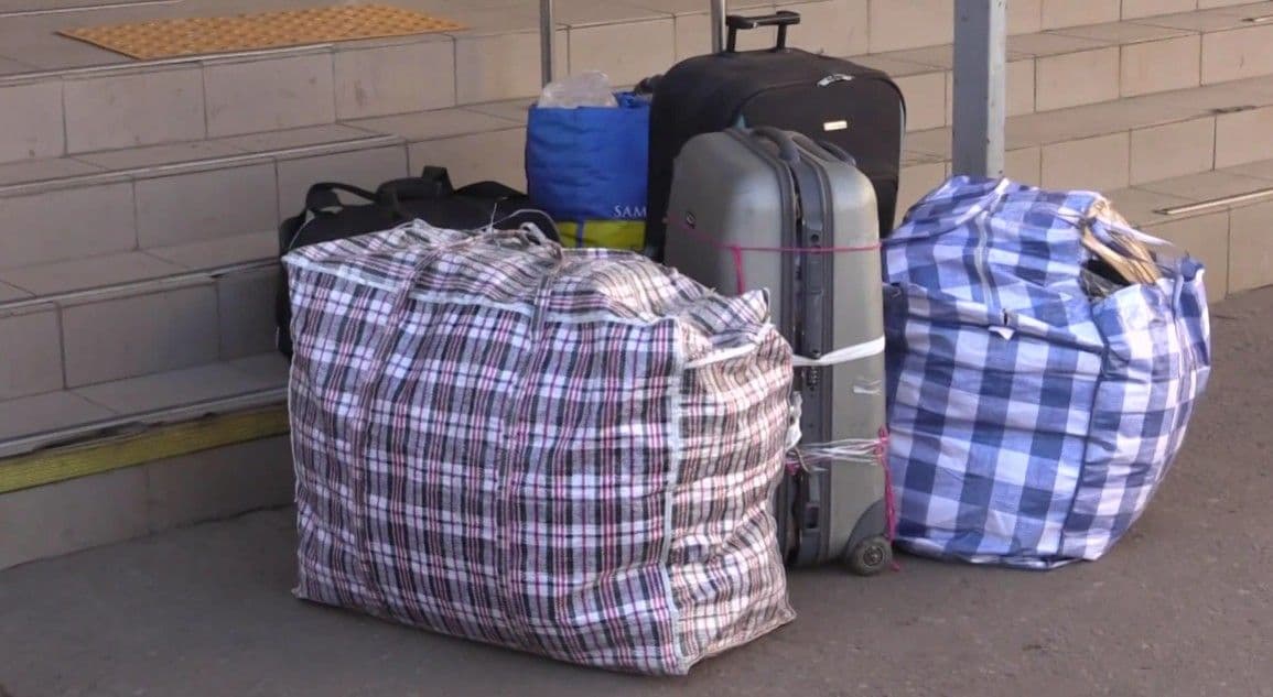 Евакуація. Скриншот з відео "Подробиць"