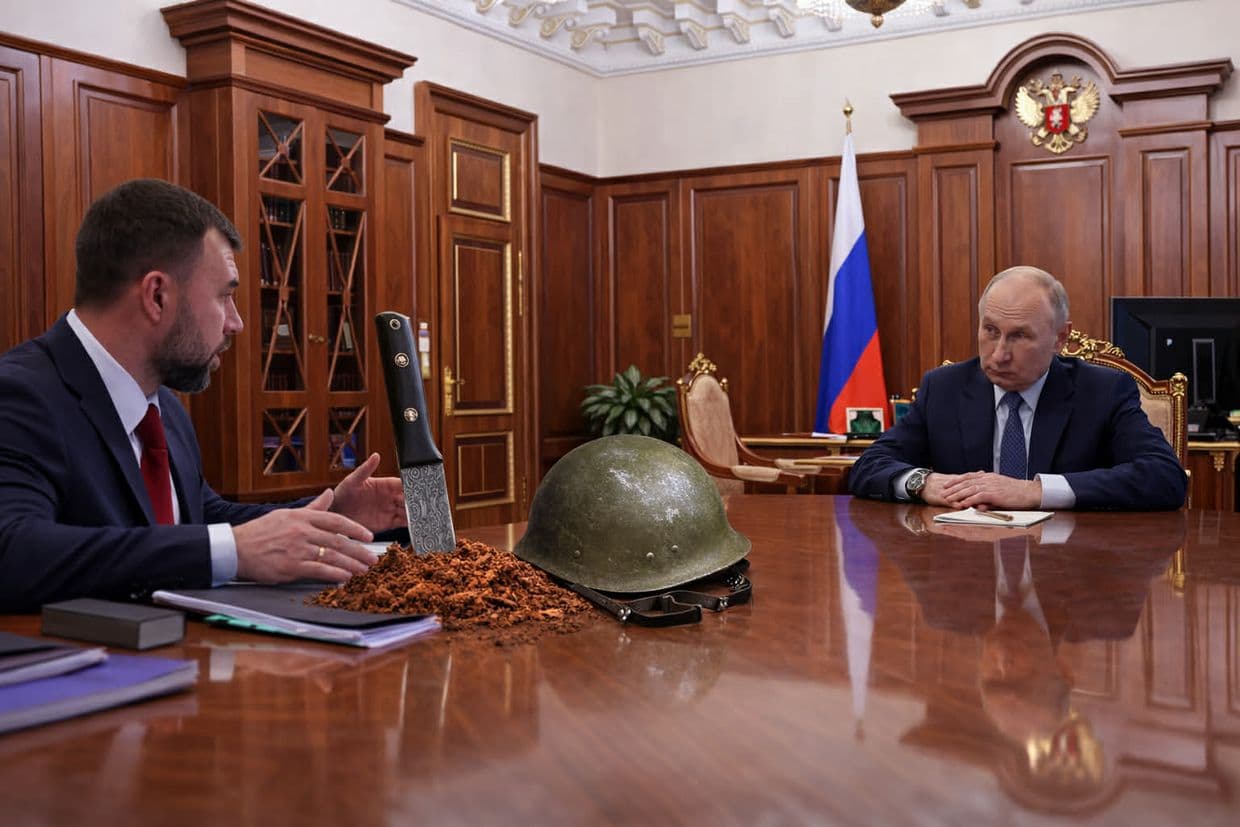 Главари оккупантов планируют "разделить" части оккупированных земель между военными захватчиками