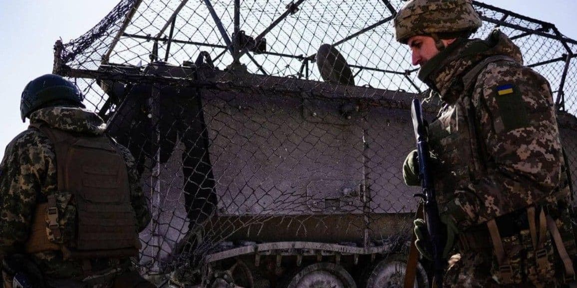 Украинские защитники. Фото: 117 ОБр ТрО