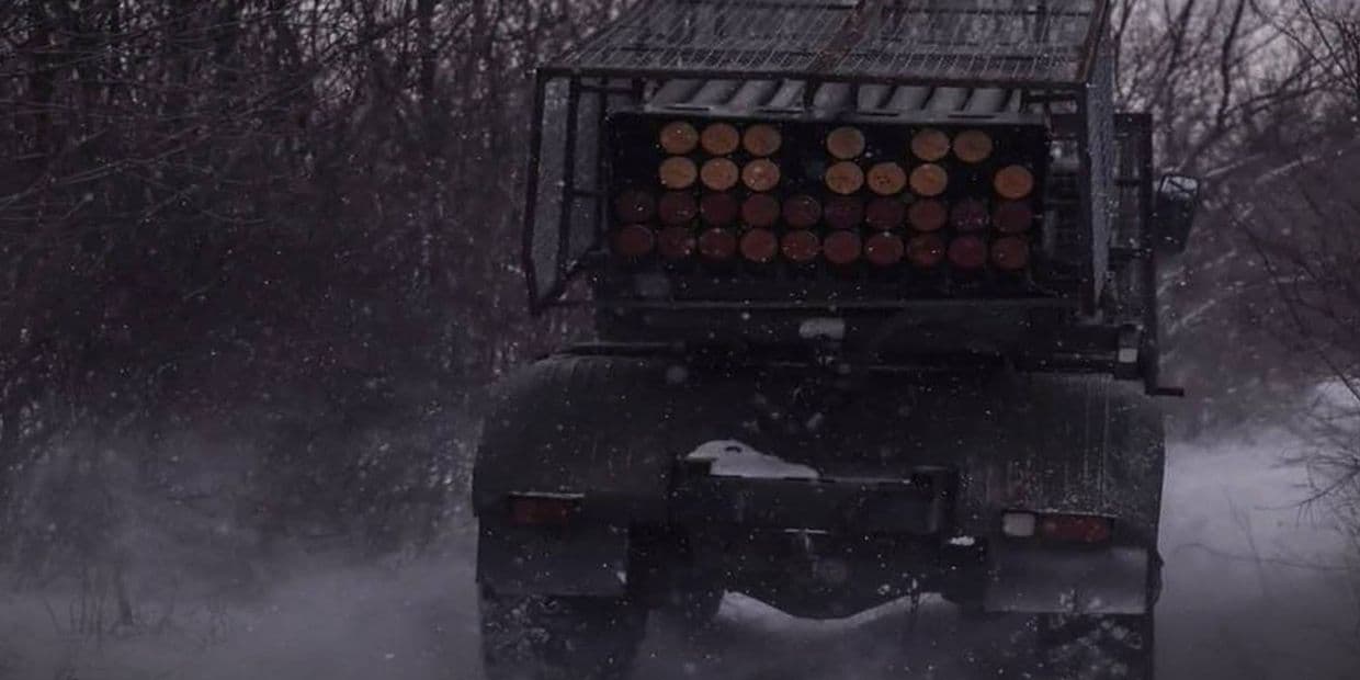 БМ-21 "Град". Фото: 17 ОВМБр