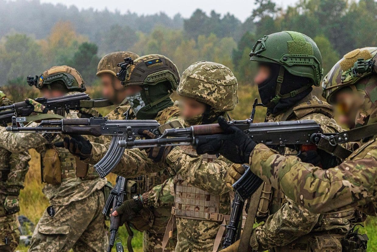 Українські захисники. Фото: Facebook/Генштаб ЗСУ