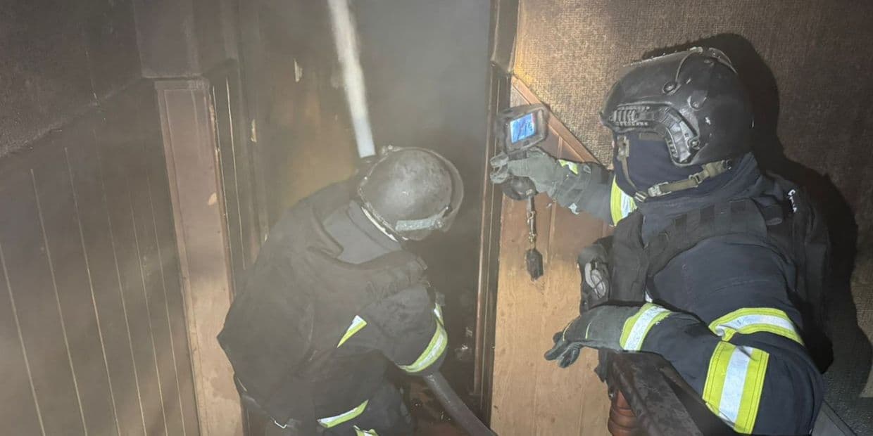 У Краматорському районі ліквідували 2 пожежі в житловому секторі (фото)