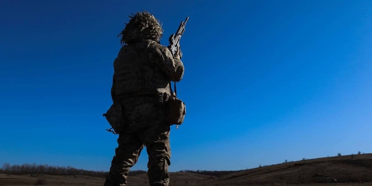Український захисник. Фото: 81-та окрема аеромобільна Слобожанська бригада ДШВ ЗСУ 