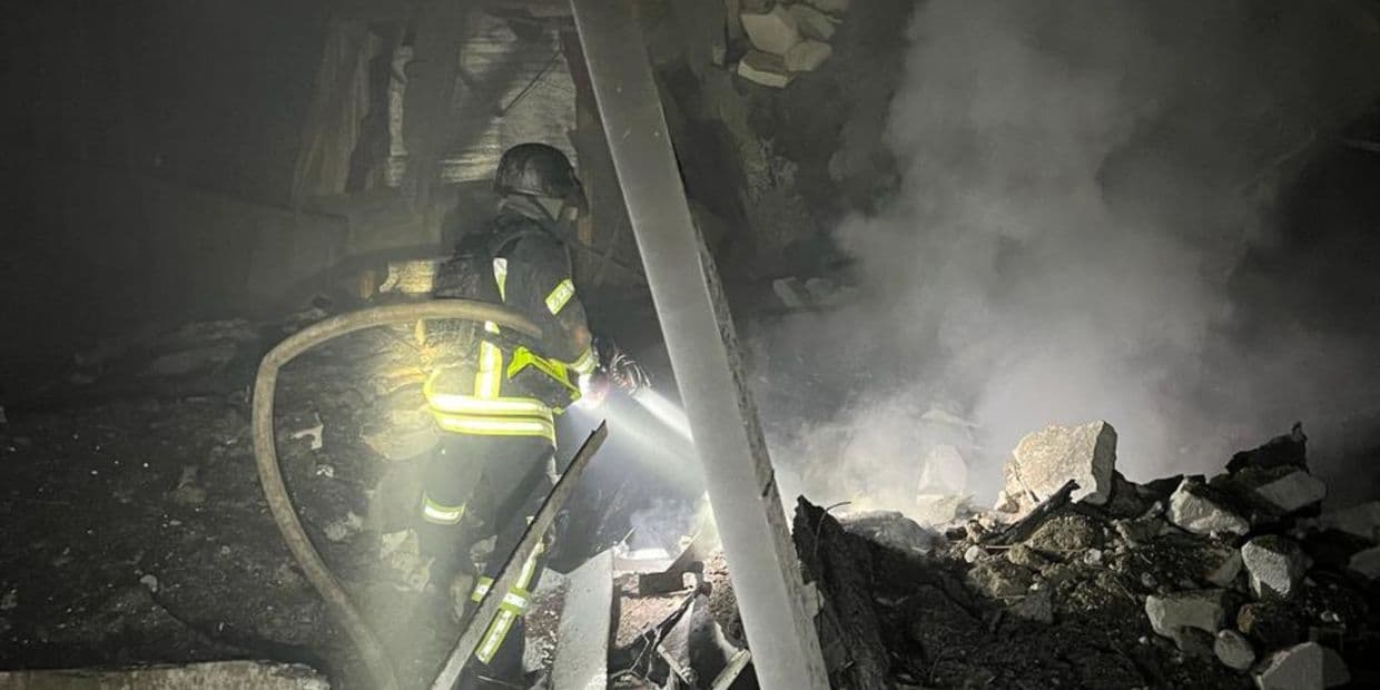 Пожары в Краматорске: спасатели ликвидировали последствия вражеских ударов (фото, видео)