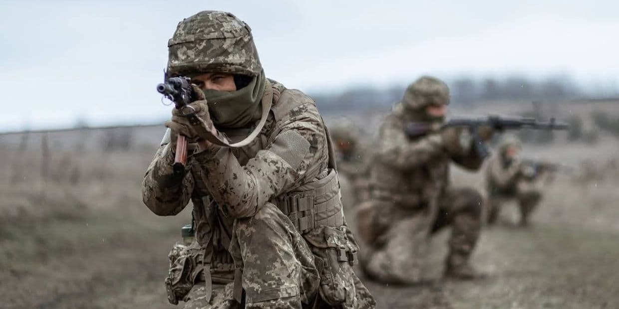 Українські захисники. Фото: 116 ОМБр