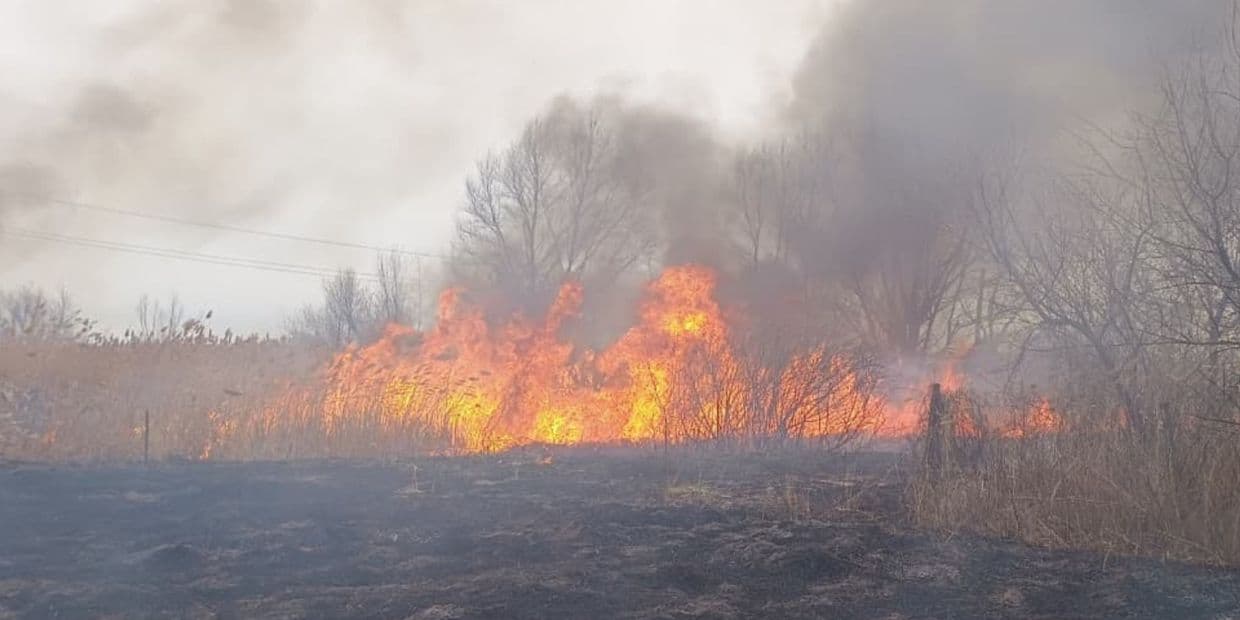 Вогнеборці гасили масштабні пожежі у Слов'янську, що виникли через російські удари (фото, відео)