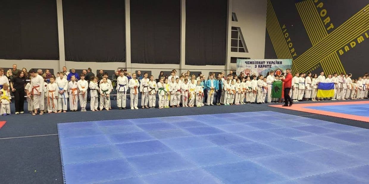 Каратисты с Донетчины среди призеров чемпионата Украины по карате WKC в Днепре, 21-23 марта 2026 года. Фото: Управление физической культуры и спорта Донецкой ОГА