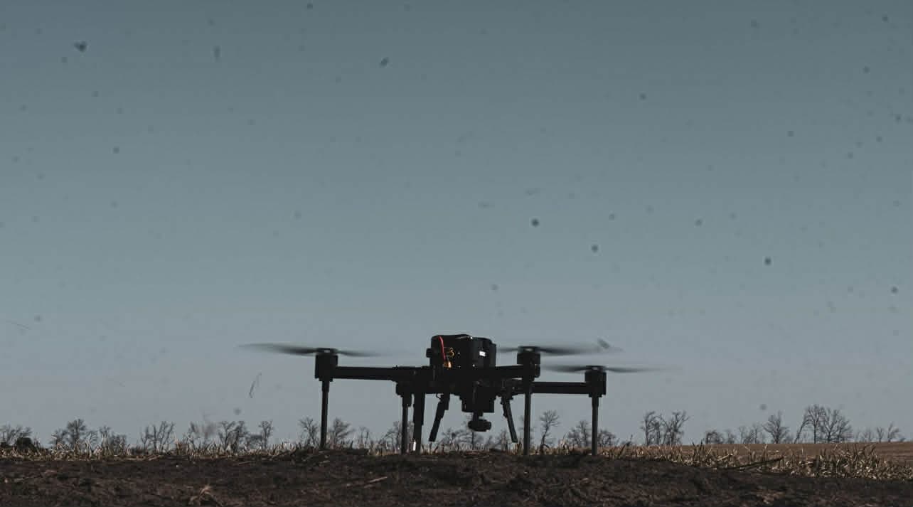 <em>Фото: 660-я бригада им. М. Хороброго, 2026 г. Дрон ВС Украины</em>