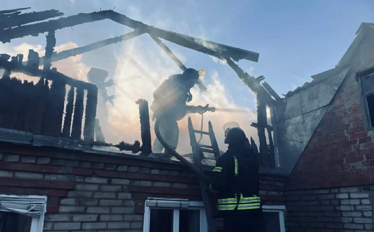 <em>Ліквідація пожежі. Фото: ДСНС</em>