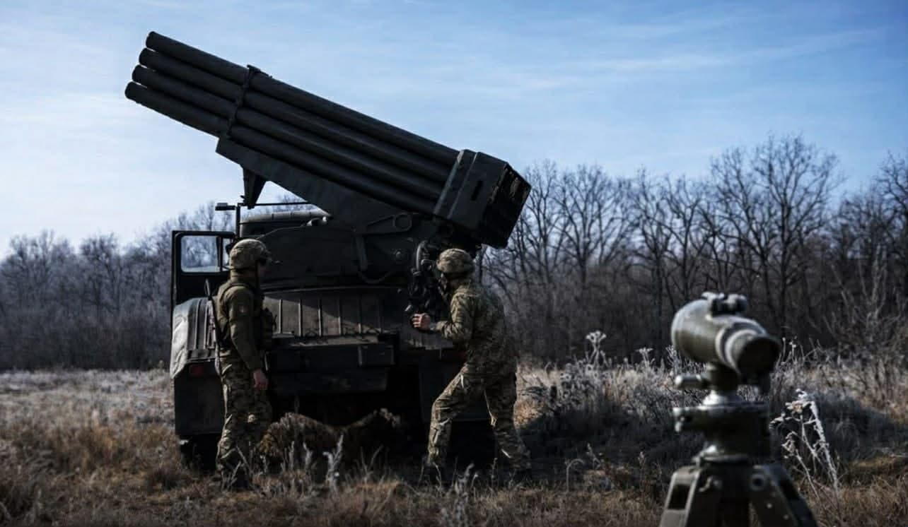 <em>Екіпаж БМ-21 «Град» 17-ї ОВМБр імені Костянтина Пестушко</em>