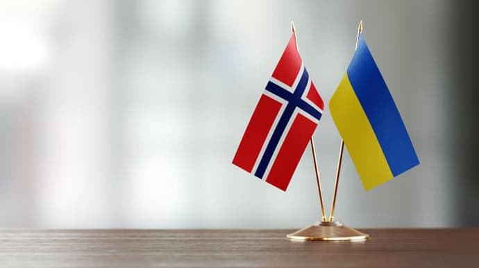 Прапори Норвегії та України. Фото: DeepState