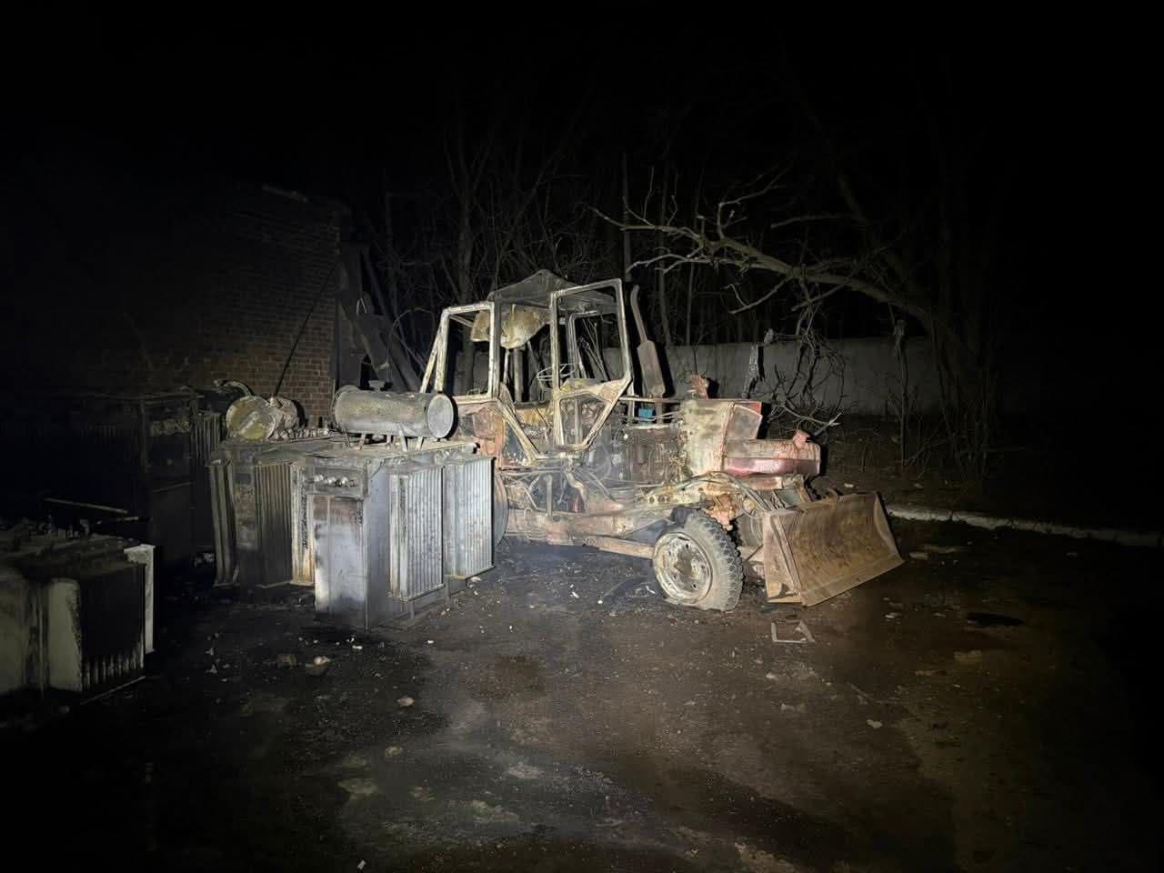 Рашисти вдарили дронами по Слов'янську: поранено чоловіка, частина міста без світла (фото)